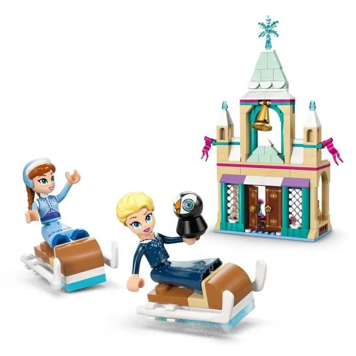 LEGO Disney La Reine des Neiges 43265 Le Château de Glace d’Arendelle - Jeu enfant 5 ans-3