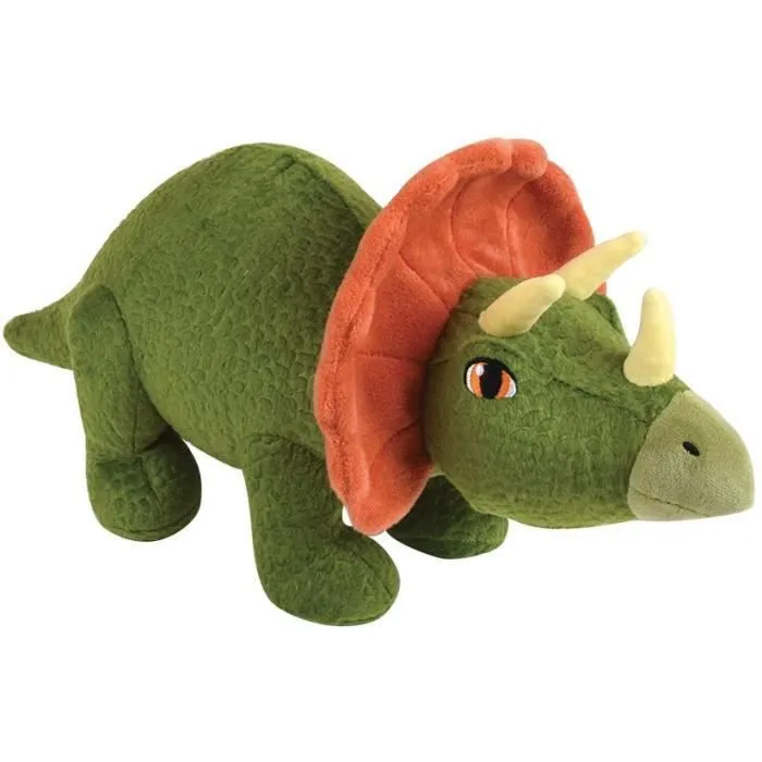 JEMINI Les Jeminosaures Peluche Triceratops + / - 45 cm 100% recyclé-0