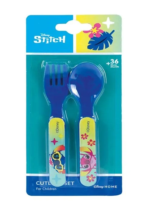 DISNEY LILO ET STITCH - Ensemble 2 couverts-1