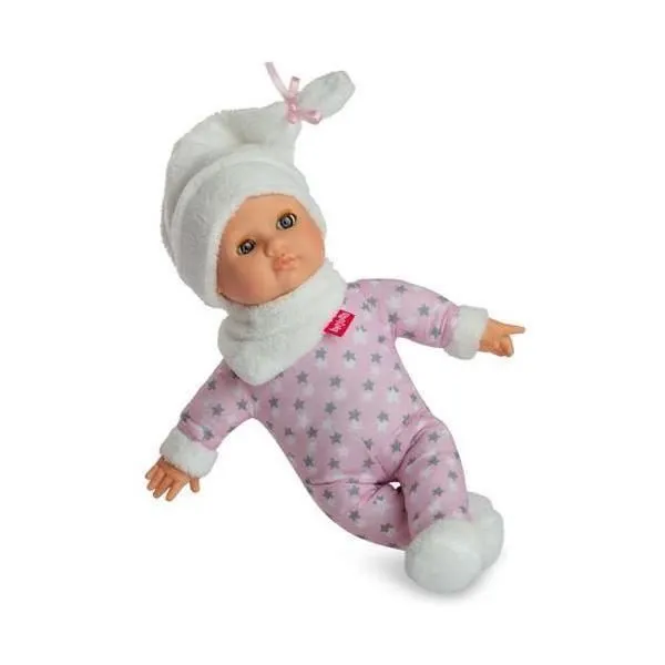 Poupée avec accessoires - Berjuan - Poupon - 30 cm - Fonctionne à piles - Âge recommandé: 3 ans-0