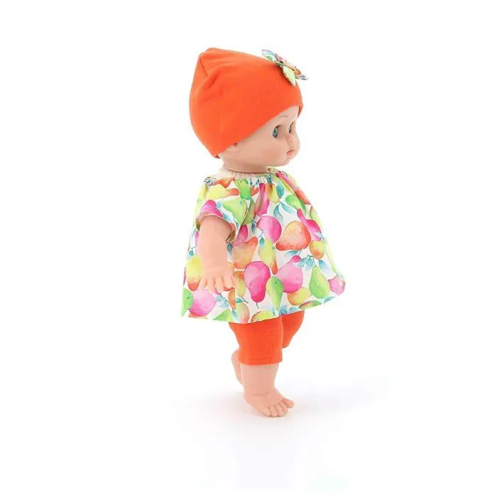Poupée Petit Câlin Écolo Doll - 28 cm - PETITCOLLIN - Blanc - Coton biologique-2