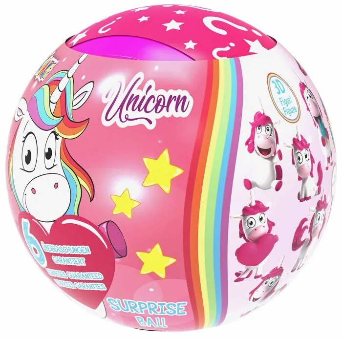 Craze - 20371 - Ball Unicorn Jouet Oeuf Surprise Figurine Licorne Bijoux Enfant Petits Cadeaux Fille , Multicolore-3