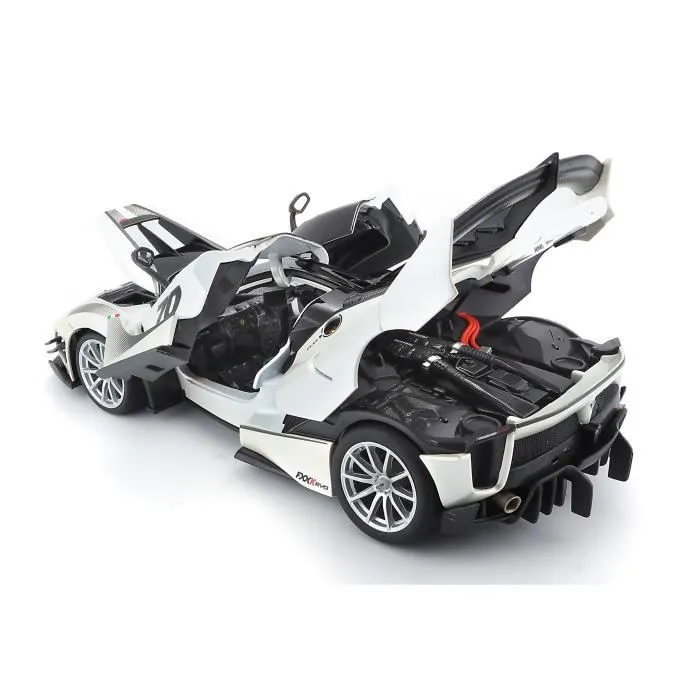 BBURAGO Voiture Ferrari FXX K Evo 1/18ème - Blanc-3