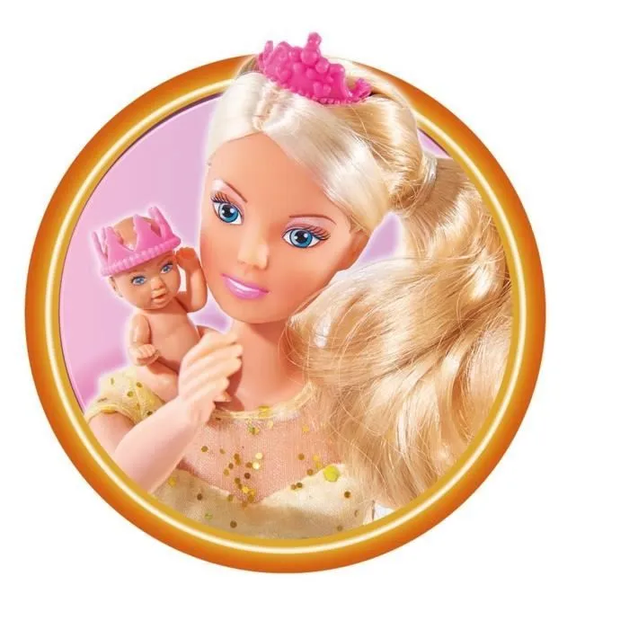 SIMBA Steffi Love Enceinte Bébé Royal + Bébé-4