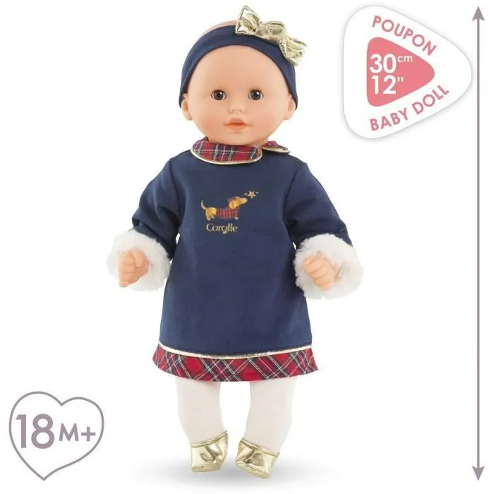 Poupon - COROLLE - Bébé Calin Margaux - Corolle en fêtes-0