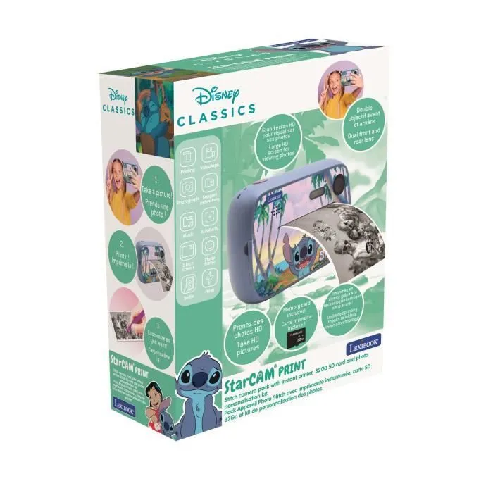 Appareil instantané Starcam Print Stitch avec carte SD.-6