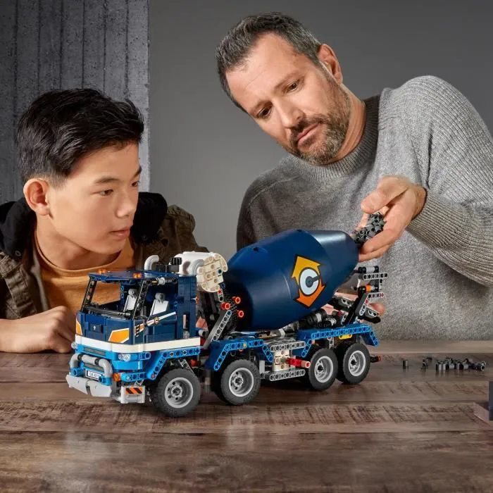 LEGO® Technic 42112 Le camion bétonnière, Kit de construction, Jouet Véhicule de Chantier pour Enfant de 10 ans et +-3
