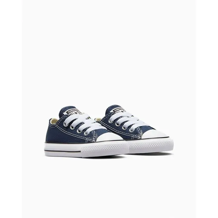 Basket basse - CONVERSE - Chuck Taylor All Star OX - Bleu marine - Lacets - Enfant-2