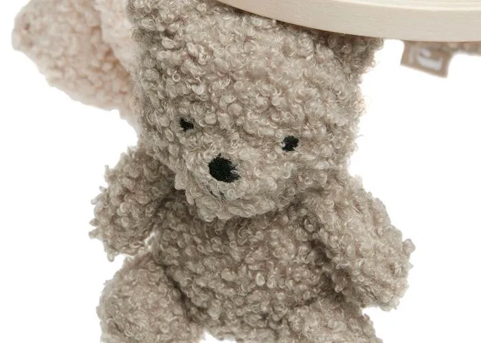Mobile Bébé Teddy Bear - Olive Green/Naturel-3