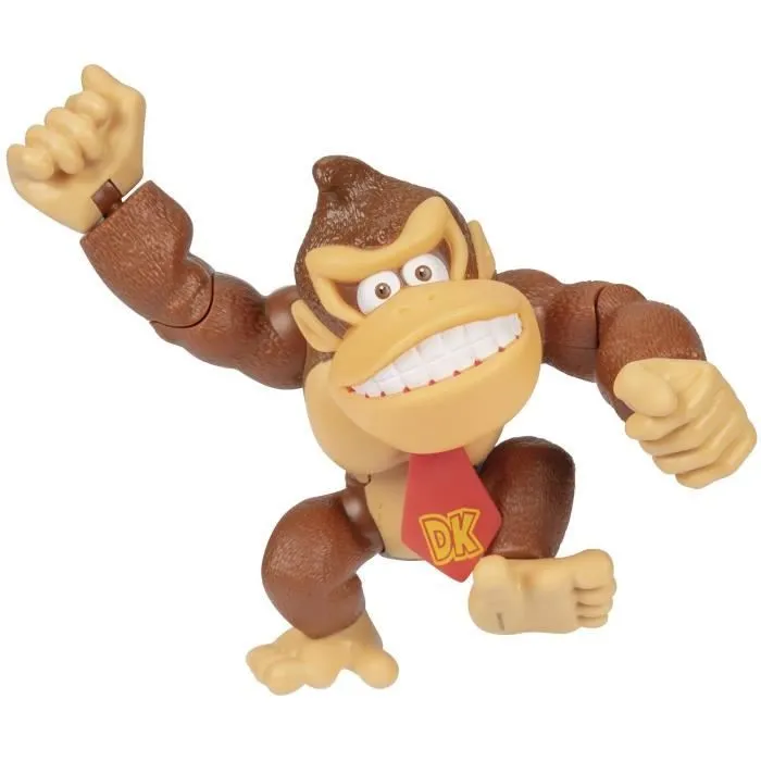 Figurine Donkey Kong - Super Mario - JAKKS - 15 cm - Articulée en 10 points-3