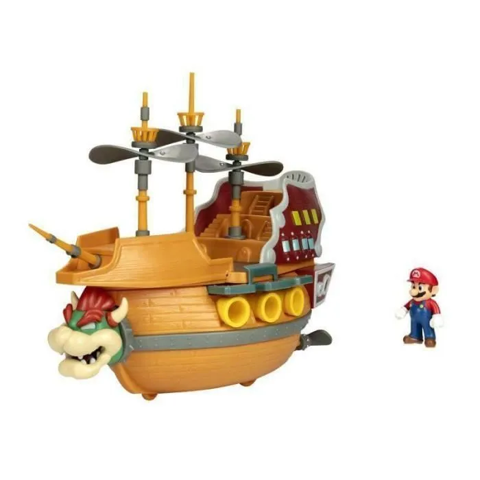 Super Mario - Grand vaisseau spatial de Bowser-1