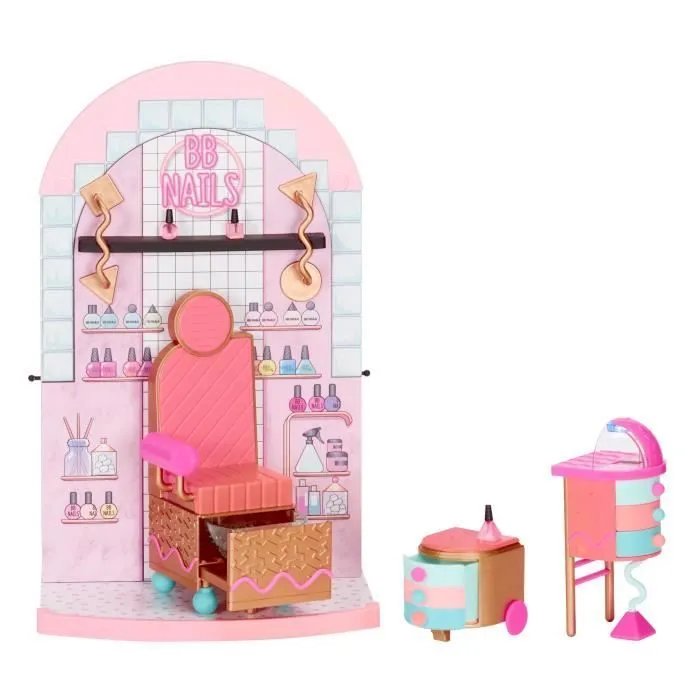 Coffret Salon & Spa L.O.L. Surprise - Baignoire, Bar à jus, Coiffure, Manucure/Pédicure - Mixte - 4 ans et plus-6