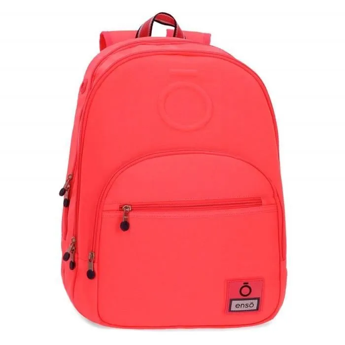 Sac à dos - Enso - Basic - 46 cm - Couleur Corail - Mixte - Primaire-0