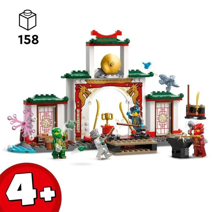LEGO NINJAGO 71831 Le temple de Spinjitzu des Ninjas - Jouet dragon pour enfants dès 4 ans-1