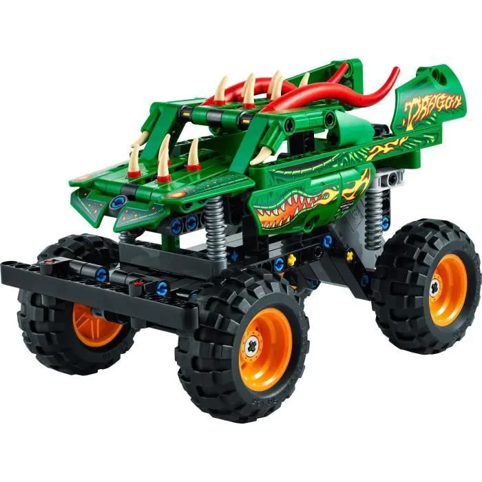 LEGO® Technic 42149 Monster Jam Dragon, 2-en-1, Monster Truck Jouet, Voiture de Course-1
