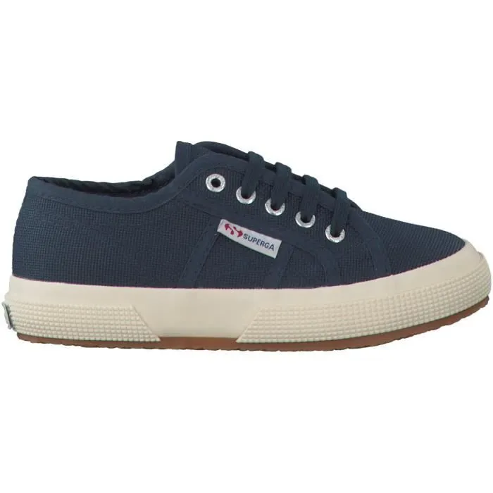 Baskets Superga 2750 Marine Enfants - SUPERGA - Lacets - Textile-0