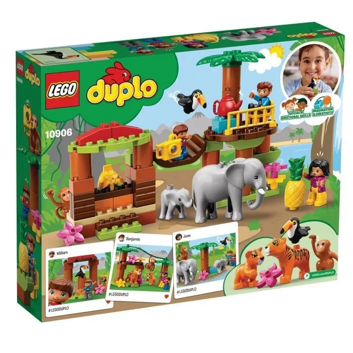LEGO® DUPLO® Ma ville 10906 L'île Tropicale-1
