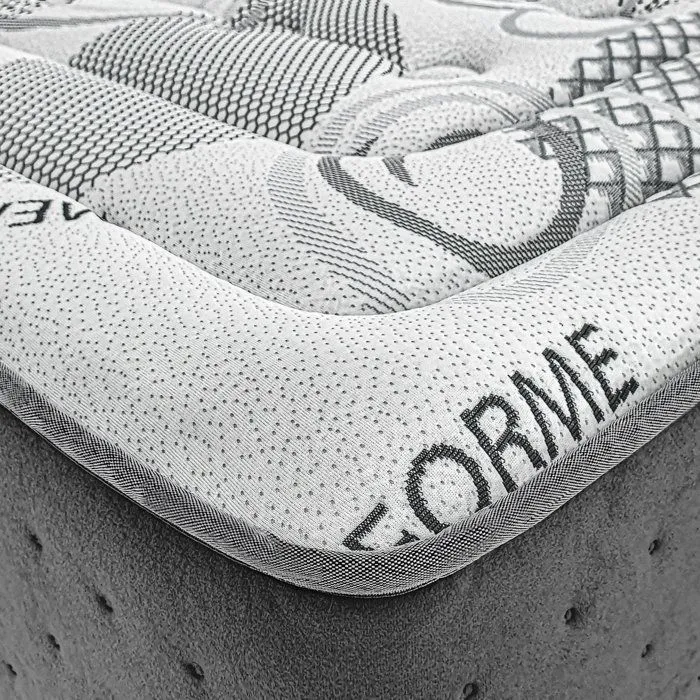 Matelas 90x190 cm, BestPoket, 26cm, ressorts ensachés, mousse mémoire de forme, indépendance du couchage, face été/hiver-2