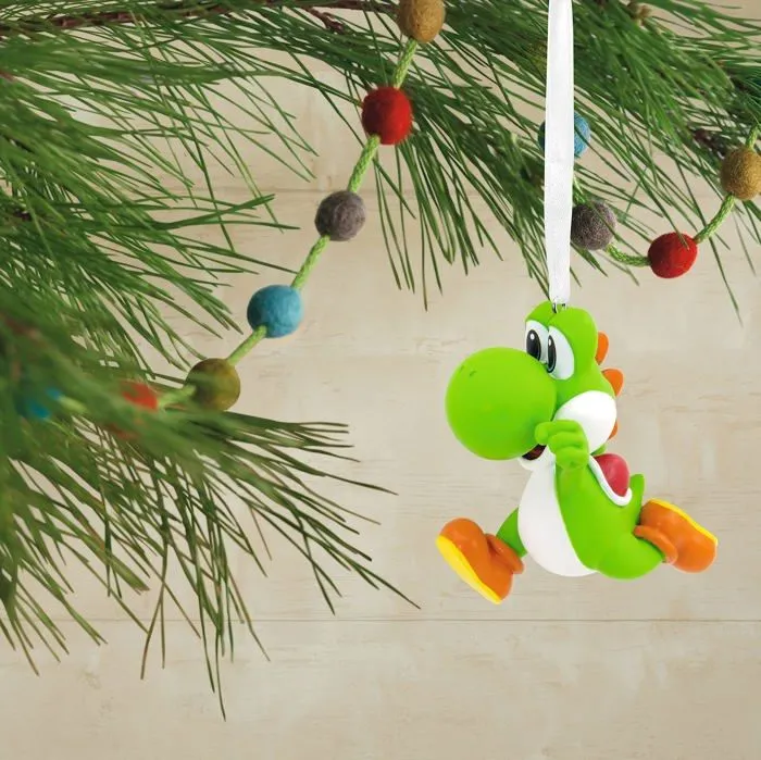 Hallmark - 25562753 - Decoration de Noel Nintendo Super Mario Bros Yoshi, 12,4 x 8,99 x 6,3 cm-3