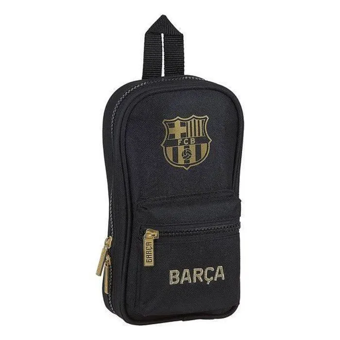 Plumier sac à dos F.C. Barcelona 20/21 Noir - Enfant - Polyester - 33 Pièces-1