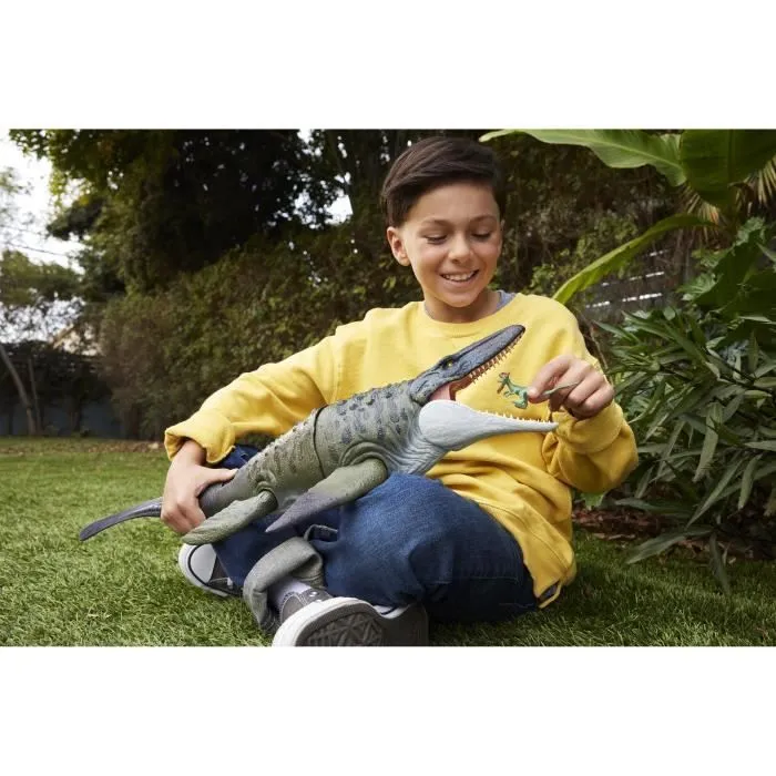 Jurassic World - Figurine articulée Mosasaurus - Dinosaure - JCH00-5