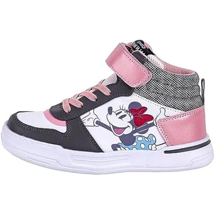 Disney Mixte Enfant Minnie Mouse Sneakers Sneaker-0