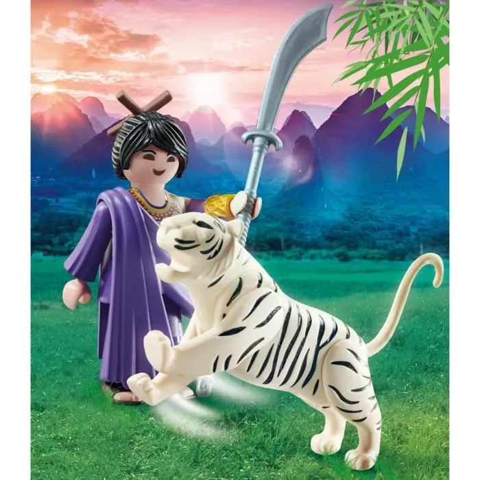 Special Plus Combattante ninja et tigre-1
