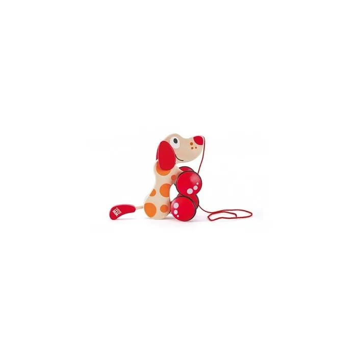 Chiot de promenade - Hape - Puppy - Rouge - Beige - Extérieur-5