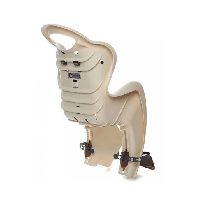 Siège bébé vélo - Bellelli - Mr Fox - Beige vintage - Ergonomique - Sécurité EN 14344-2