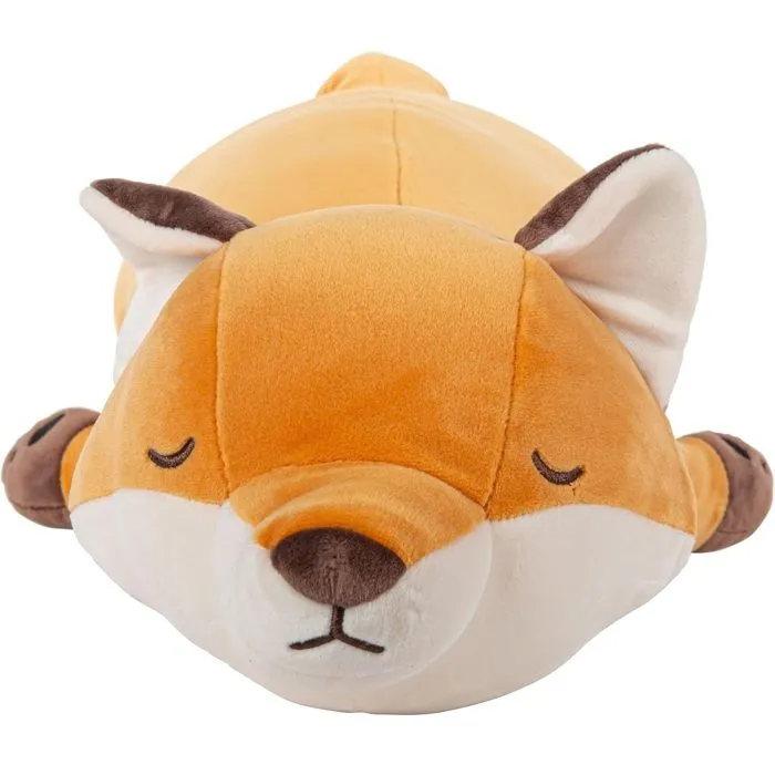 Peluche renard KONTA - TROUSSELIER - Taille L - Ultra doux - Effet relaxant-1
