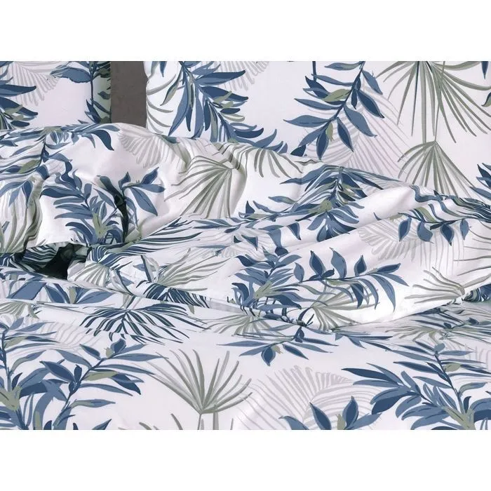 Parure de lit - TROPICAL - 240x260 - Imprimé - 1 housse de couette - 2 taies d'oreillers-2