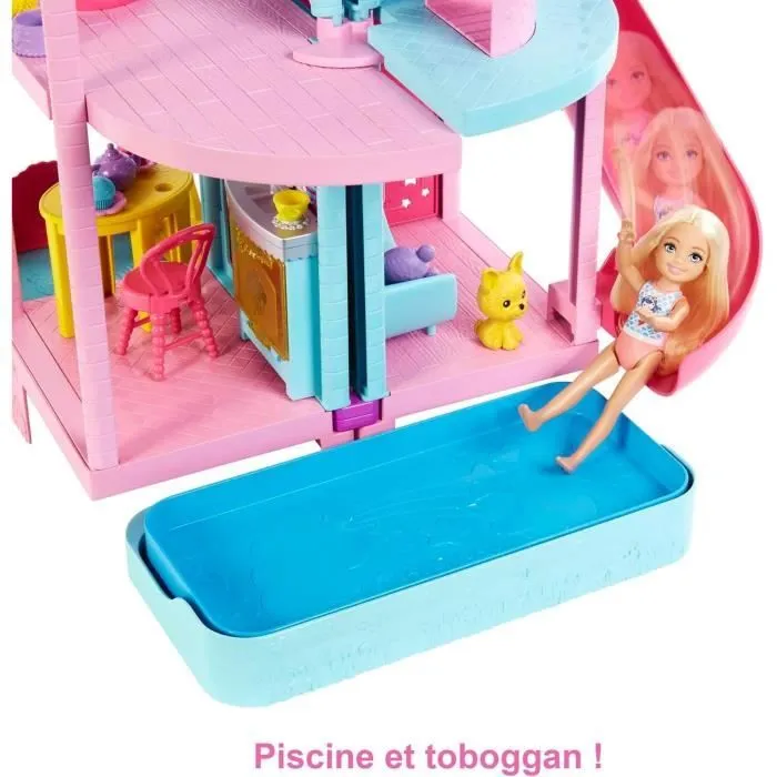 MATTEL L'incroyable Maison de Chelsea et ses animaux Barbie®, 50 cm-5