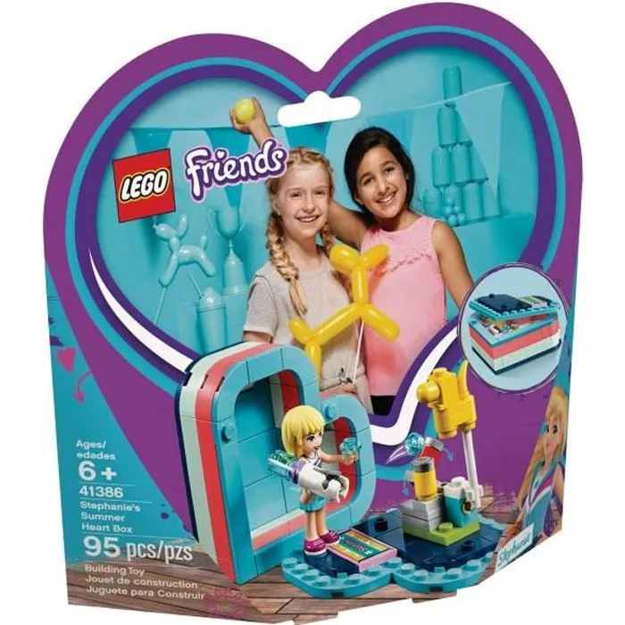 LEGO® Friends 41386 La boîte cœur d’été de Stéphanie-0