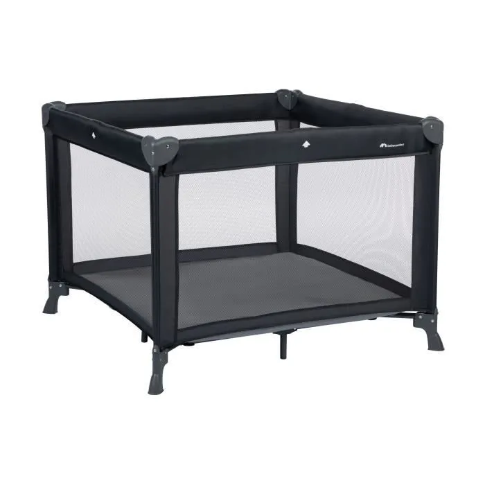 BEBECONFORT Lit/Parc bébé CIRCUS, De la naissance à 3ans (jusqu'à 15kg), Mineral Graphite-1