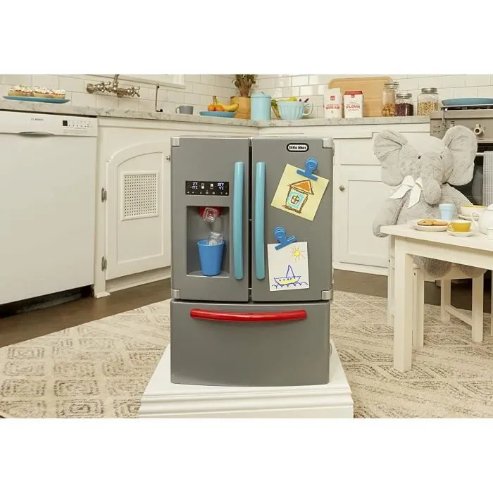 Little Tikes - Mon Premier Réfrigérateur Eléctronique - Interactif & Réaliste avec Sons - Appareil Ménager de Simulation pour-5