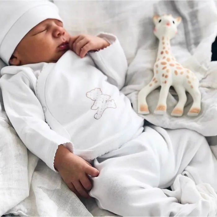 Pyjama bébé en coton bio, BASIC-2
