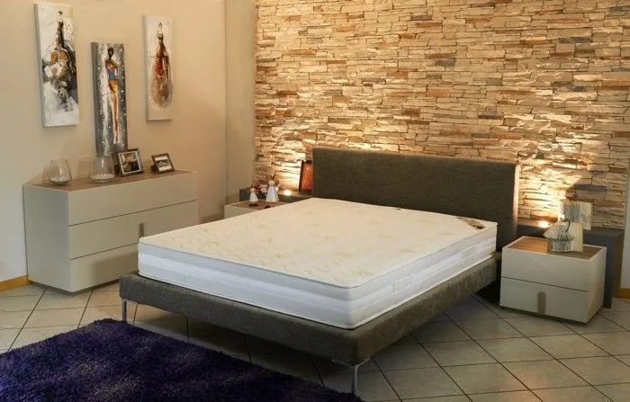 Matelas - Super 120x200 Matelas Mousse Poli Lattex - 23 cm Oreiller-0