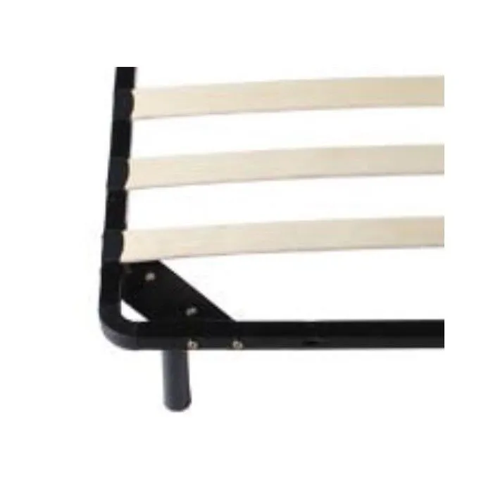 Sommier metal 80x200 cm - 14 lattes 9mm - montage rapide et confortable -  usage quotidien - dormeuses populaires-3