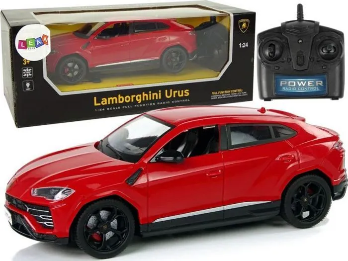 Lean sport - 9732 - Auto R/C 1:24 Lamborghini Urus Rouge 2,4 G Lumières-0
