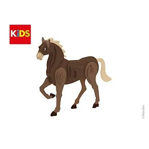 Puzzle 3D - MARABU - Kids - 30 pièces - Dessins animés et BD - Marron-2
