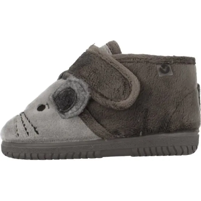 Chausson - VICTORIA - 82774 - Gris - Confortable - Bonne adhérence-1