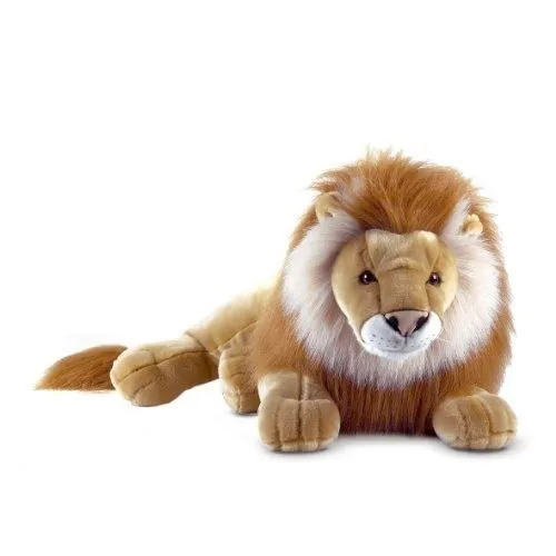 Peluche Rex Lion - PLUSH&COMPANY - 70 CM - Pour Bébé-0