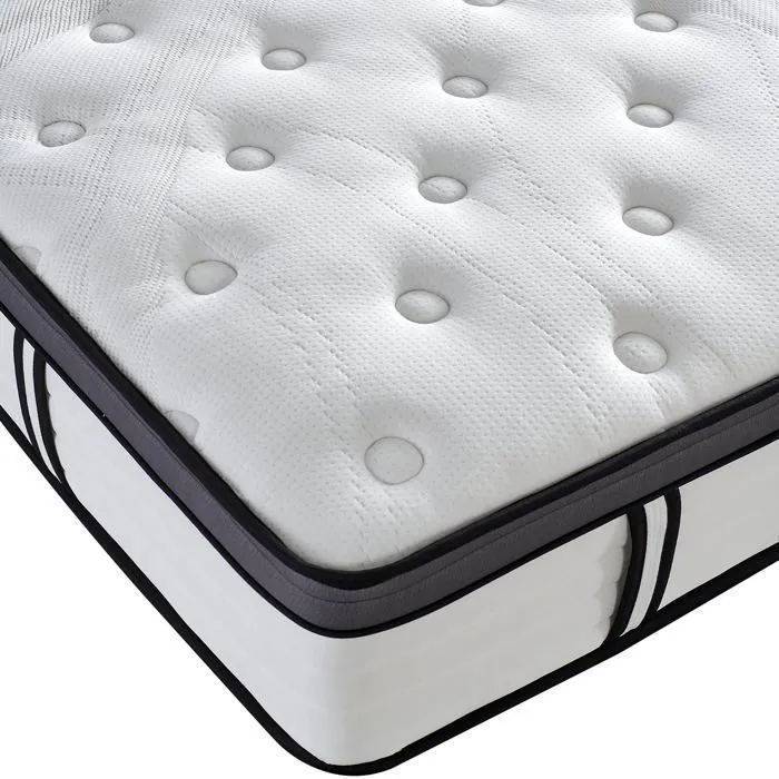 Matelas - Carlton - 140x190 cm - 32 cm - Latex et Mémoire de forme - Ressorts ensachés-2