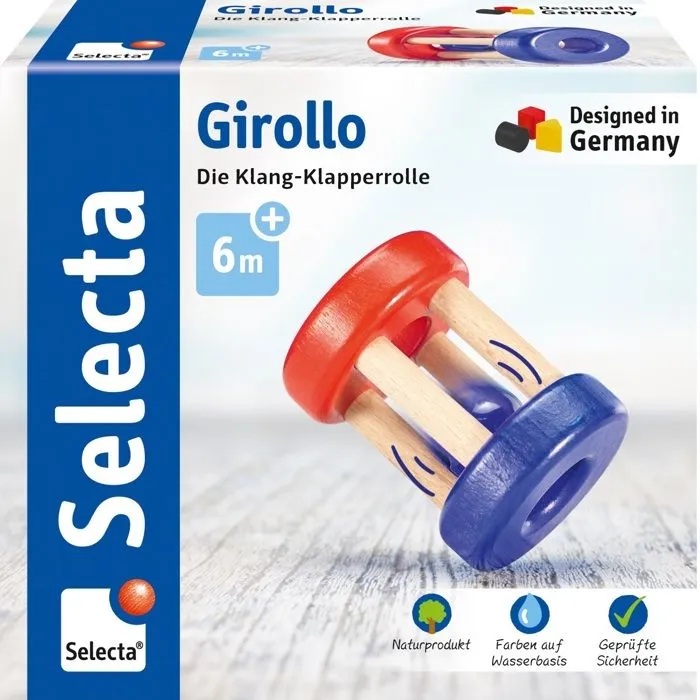 Selecta - Girollo hochet rouleau rigolo - SCHMIDT-1