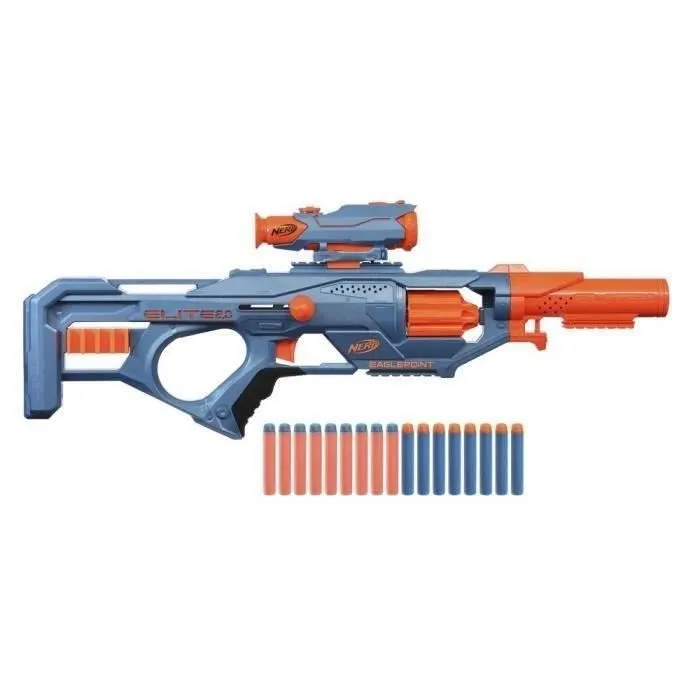 NERF - Elite 2.0 - Blaster Eaglepoint RD-8 - 8 fléchettes - Personnalisable-0