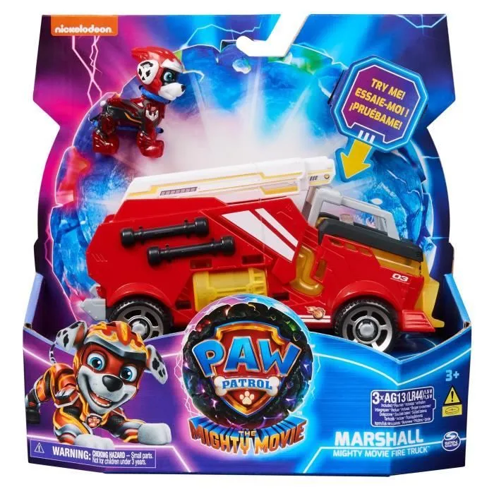 VEHICULE + FIGURINE MARCUS La Super Patrouille - Le Film-2