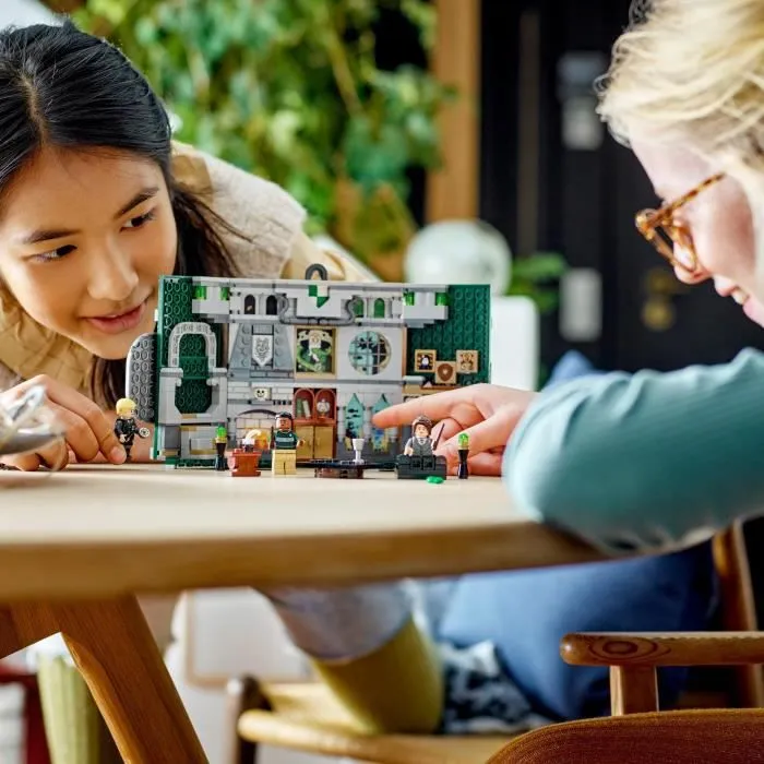 LEGO® Harry Potter 76410 Le Blason de la Maison Serpentard, Jouet Château avec Figurine Draco Malfoy-5