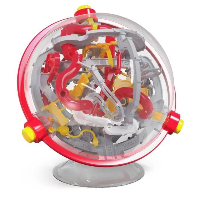 Perplexus Portal Labyrinthe 3D - SPIN MASTER - 150 Défis, 50 Portails et 3 Boutons-1
