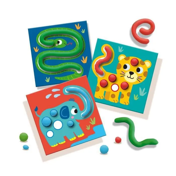 My first - Cartes d'activité en pâte à modeler-0