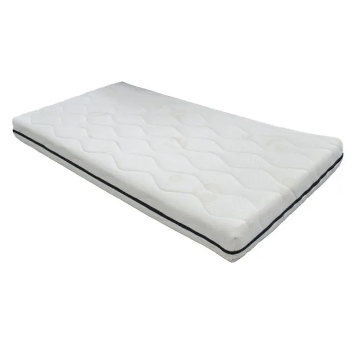 Matelas enfant fibres de coco Blanc 70x140x12.5 cm-0